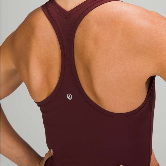 Lululemon Cool Racerback Tank Top Shorter Length
Red Merlot - Picture 1 of 5